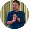 Sajan Negi, certified yoga teacher at Rishikesh Yog Nirvana
